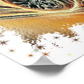 can am High-Speed Orange Supercar Poster (Hoek)