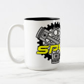 Can Am Spyder Three Piston Mug (Gauche)