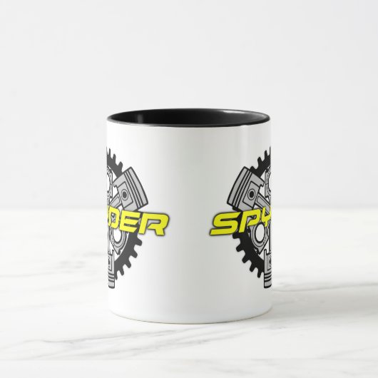 Can Am Spyder Three Piston Mug (Centre)