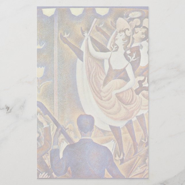 Can-Can (Le Chahut) van Seurat Georges (Voorkant)