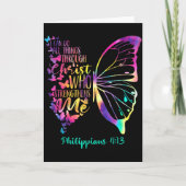 Can Do All Things Through Christ Who Strengthens M Kaart (Voorkant)