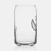 Can Glass avec hamburger. (Droite)