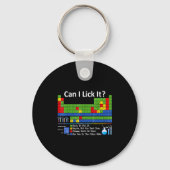 Can I Lick It Periodic Table Chart Science Teacher Sleutelhanger (Voorkant)