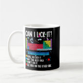 Can I Lick It Periodic Table Funny Science Chemist Koffiemok (Links)