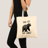 Can I Pet That Dog? Bear Meme Funny Dog  Tote Bag (Voorkant (product))