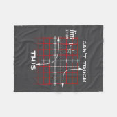 Can T Touch This Equation Math Funny Gift  Fleece Deken (Voorkant (Horizontaal))