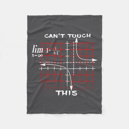 Can T Touch This Equation Math Funny Gift  Fleece Deken (Voorkant)