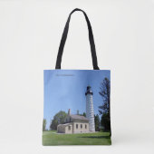 Cana Island Lighthouse all over bag Draagtas (Voorkant)