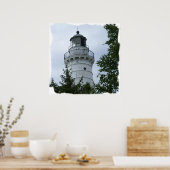 Cana Island Lighthouse Poster (Keuken)
