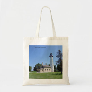 Cana Island Lighthouse-tas Tote Bag