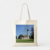 Cana Island Lighthouse tote bag (Achterkant)