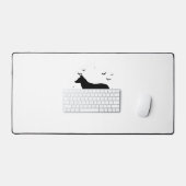 Canaan Chien - Halloween Lune Silhouette Classique (Clavier et souris)