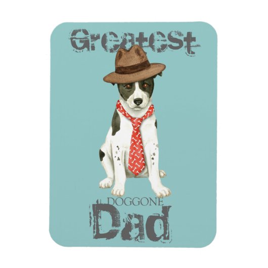 Canaan Dog Dad Magnet Magneet (Verticaal)