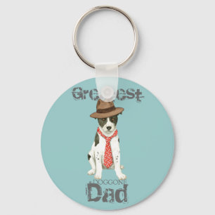 Canaan Dog Dad Sleutelhanger
