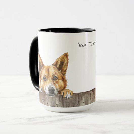 Canaan Dog Mug (Devant gauche)