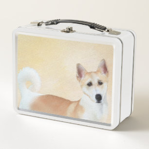 Canaan Dog Painting - Cute Original Dog Art