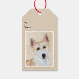 Canaan Dog Painting - Cute Original Dog Art Cadeaulabel