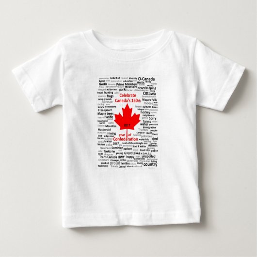 Canada150 Baby Romper (Voorkant)