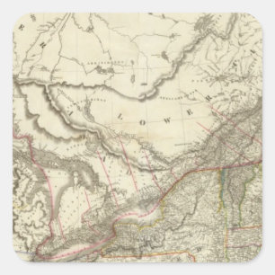 Canada 11 vierkante sticker