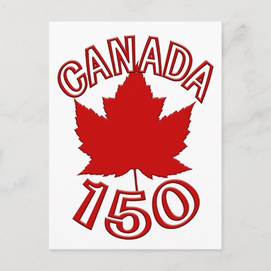 Canada 150 Cartes postales Souvenir canadien (Devant)