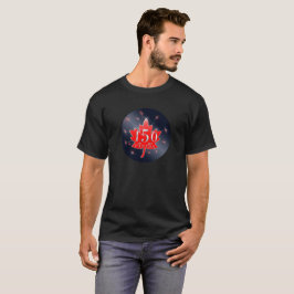 Canada 150 herdenkingsmantel Leaf T-shirt