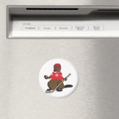 Canada 150 in 2017 Hockey Beaver Magneet (Insitu (Vaatwasser))