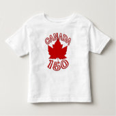Canada 150 Jersey Shirt Toddler Canada 150 Shirten (Voorkant)