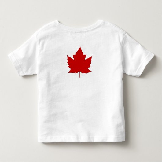 Canada 150 Jersey Shirt Toddler Canada 150 Shirten (Achterkant)