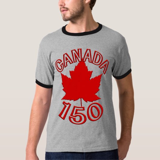 Canada 150 T-shirts Canada 150 Chemises Souvenir (Devant)