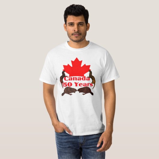 Canada 150e t-shirt (Voorkant volledig)