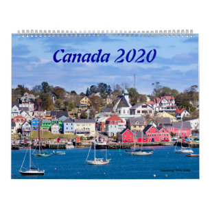 Canada 2020 - Grote agenda Kalender