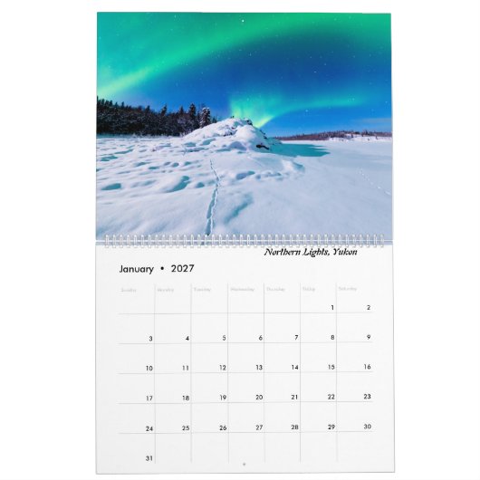 Canada 2022 - Grote agenda Kalender (Jan 2027)