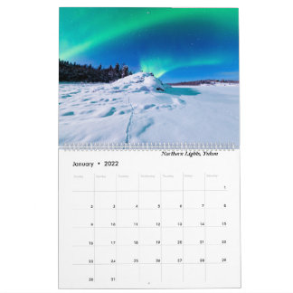 Canada 2022 - Grote agenda Kalender