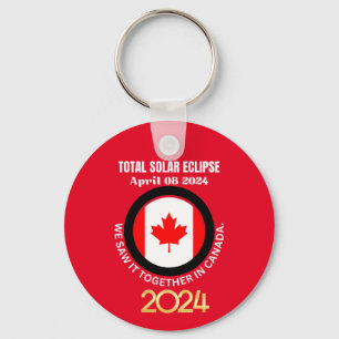 Canada 2024 TOTALE ZONSVERDUISTERING 04.08.2024 Sleutelhanger