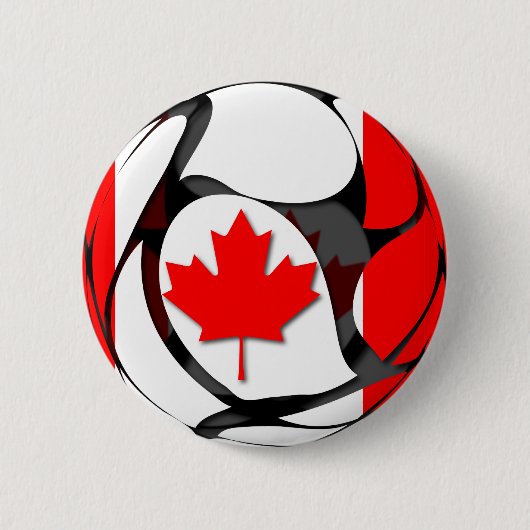 Canada #2 ronde button 5,7 cm (Voorkant)