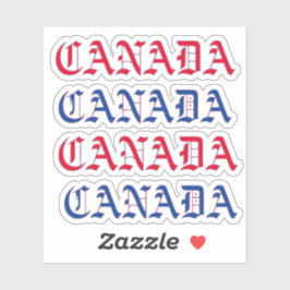 CANADA (4) STICKER