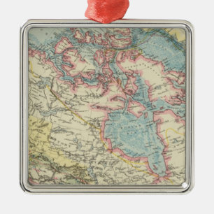 Canada 6 metalen ornament