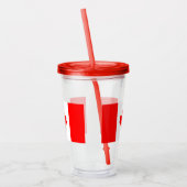 Canada Acryl Drinkbeker (Links)