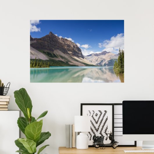Canada - affiche de Bow Lake (Bureau à domicile)