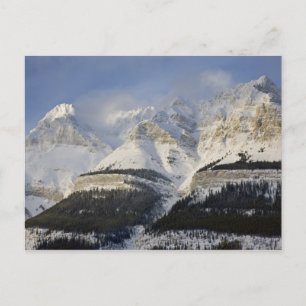 Canada, Alberta, Banff National Park. Uitzicht van Briefkaart