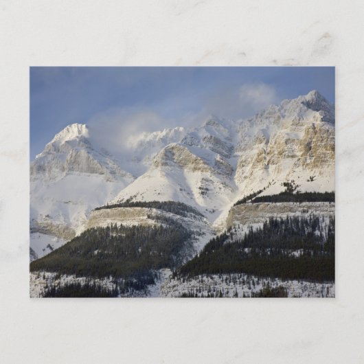 Canada, Alberta, Banff National Park. Uitzicht van Briefkaart (Voorkant)