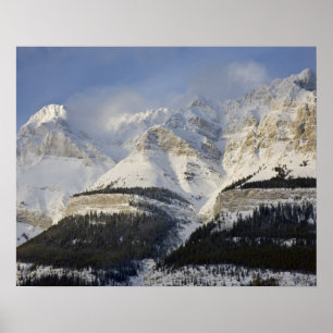 Canada, Alberta, Banff National Park. Uitzicht van Poster