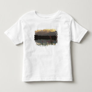 Canada, Alberta, Banff. Zonsopgang panorama van Kinder Shirts