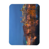 Canada, Alberta, Calgary: City Skyline van 4 Magneet (Verticaal)