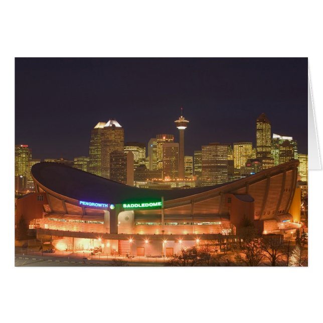 Canada, Alberta, Calgary : Skyline de la ville dep (Devant horizontal)