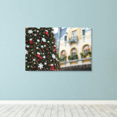 Canada, Alberta, Edmonton. West Edmonton Mall. Canvas Afdruk (Insitu (Houten vloer))