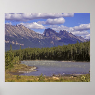 Canada, Alberta, Jasper National Park. Groot Poster