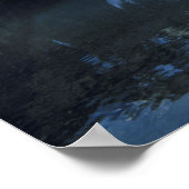 Canada, Alberta, Moraine Lake. Het glasheldere Poster (Hoek)