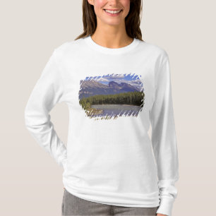 Canada, Alberta, Nationaal park Jasper. Groot T-shirt