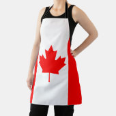 Canada All-Over Print Apron met vlag Schort (Insitu)